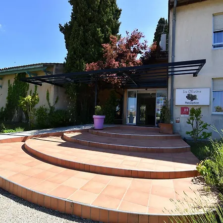 Hotel Logis Restaurant Les Oliviers Loriol-sur-Drome