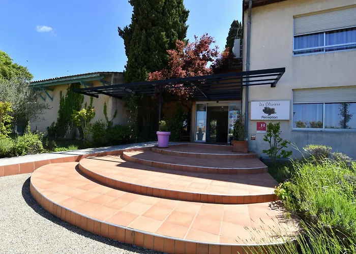 Szálloda Logis Restaurant Les Oliviers Loriol-sur-Drôme